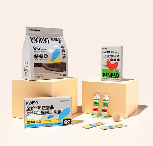 「paopao」宠物食品包装全案设计 用视觉温度构建人宠情感共鸣