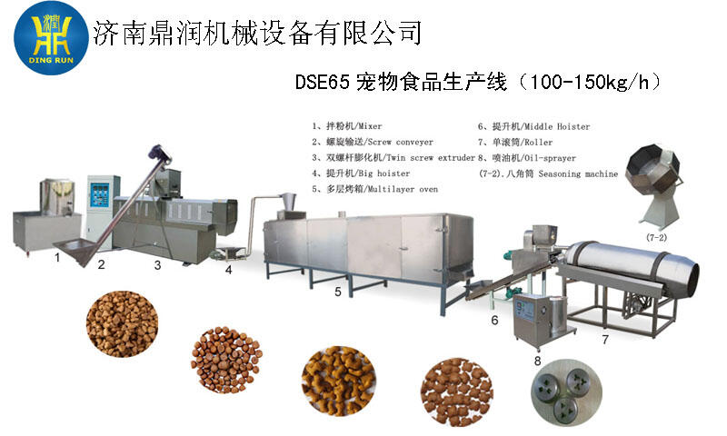 创办宠物食品加工厂需要哪些核心设备？一份完整的宠物饲料设备清单
